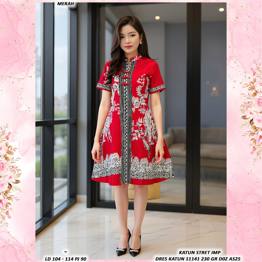 KATUN COTTON DRESS 11141 230 GR D0Z AS25 STOCK ACCORDING TO UPDATE และ UPDATE