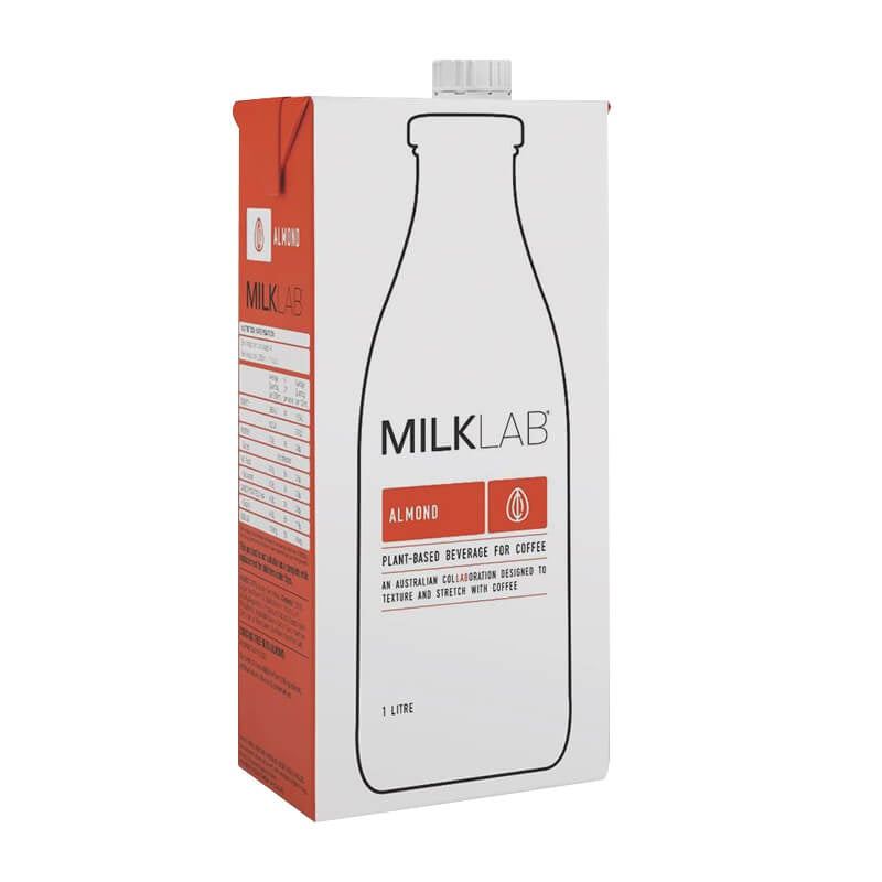 นมอัลมอนด์ มิลค์แล็บ 1ลิตร บาริสต้า ไขมันต่ำ น้ำตาลต่ำ ออสเตรเลีย Milklab Almond Milk 1L Barista