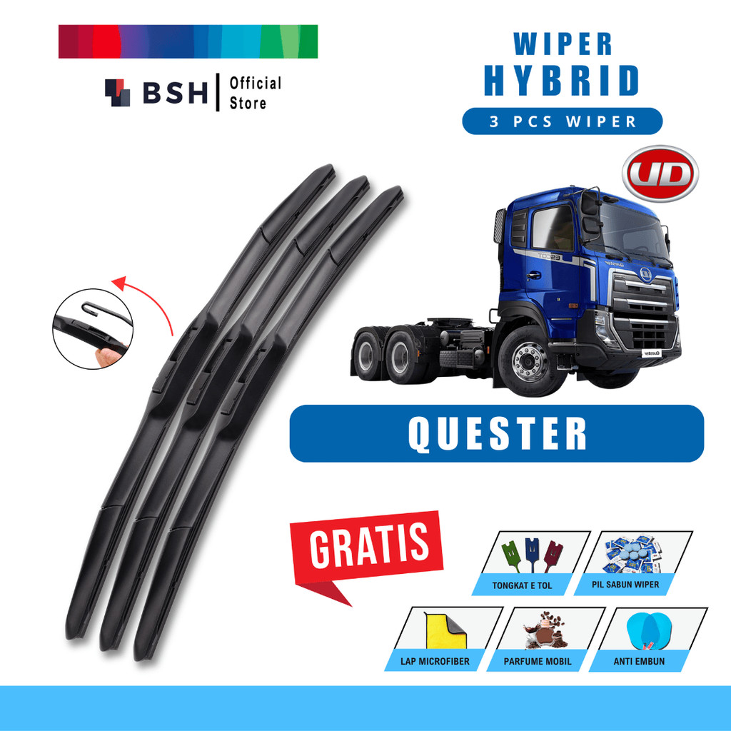 UD Trucks Quester Hybrid Wiper พร้อมโบนัสผลิตภัณฑ์ 5 รายการ