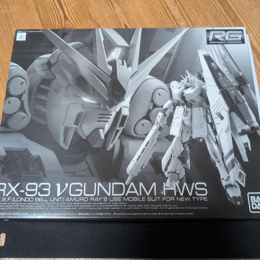 【Direct from Japan】RG ν Gundam HWS ใหม่ล่าสุดที่ยังไม่ได้ประกอบ【Japan Exclusive】