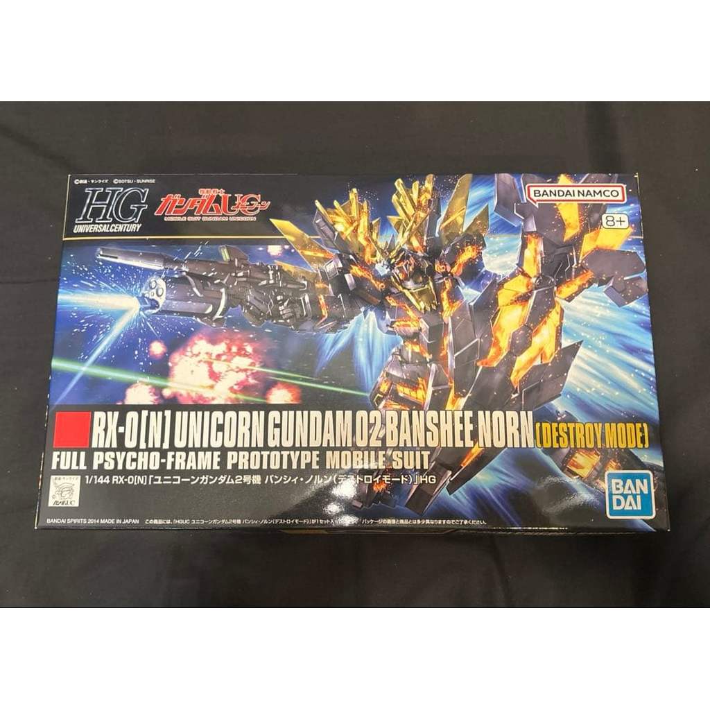 【Direct from Japan】HG 1/114 Banshee Norn (โหมดทำลายล้าง)【Japan Exclusive】