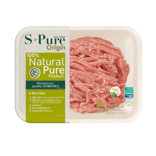 เอสเพียว หมูบด 400 กรัม (แช่แย็น) S-Pure Minced Pork 400 G. (Chill)