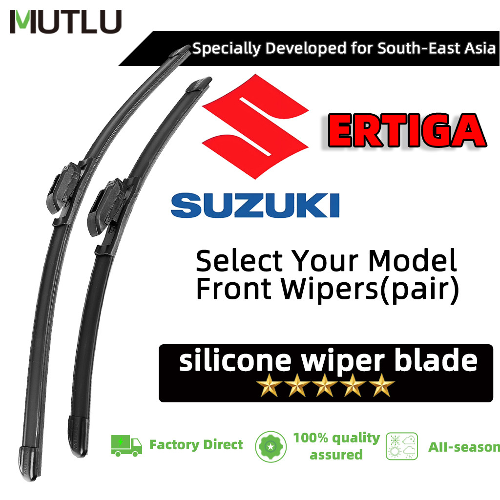 MUTLU ที่ปัดน้ำฝนไร้โครง ใบปัดน้ำฝน 1คู่ สําหรับ SUZUKI ซูซูกิ ใบปัดน้ำฝน ERTIGA Wiper Blade    ที่ป