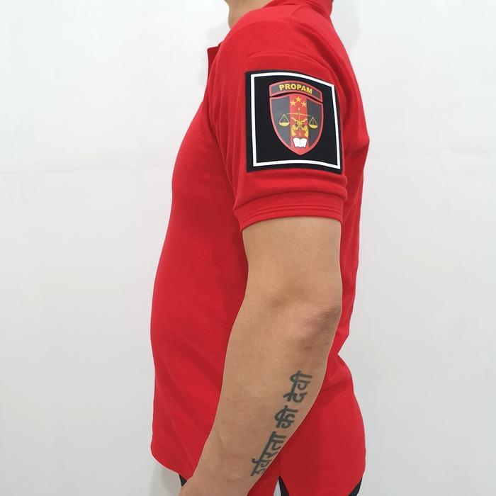 Polo Tactical Police Propam Color Short Sleeve S - 5Xl Free 3 Emblems