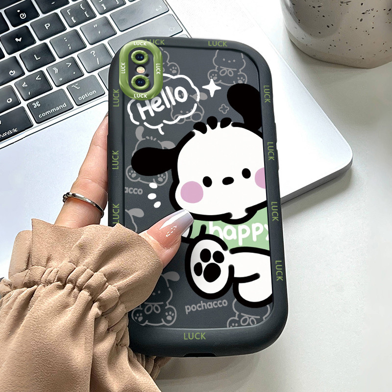 เคสสำหรับ iPhone X Xs Xr Xs Max 7 Plus 8 Plus เคสโทรศัพท์สุนัขแมวซิลิโคนกันกระแทก