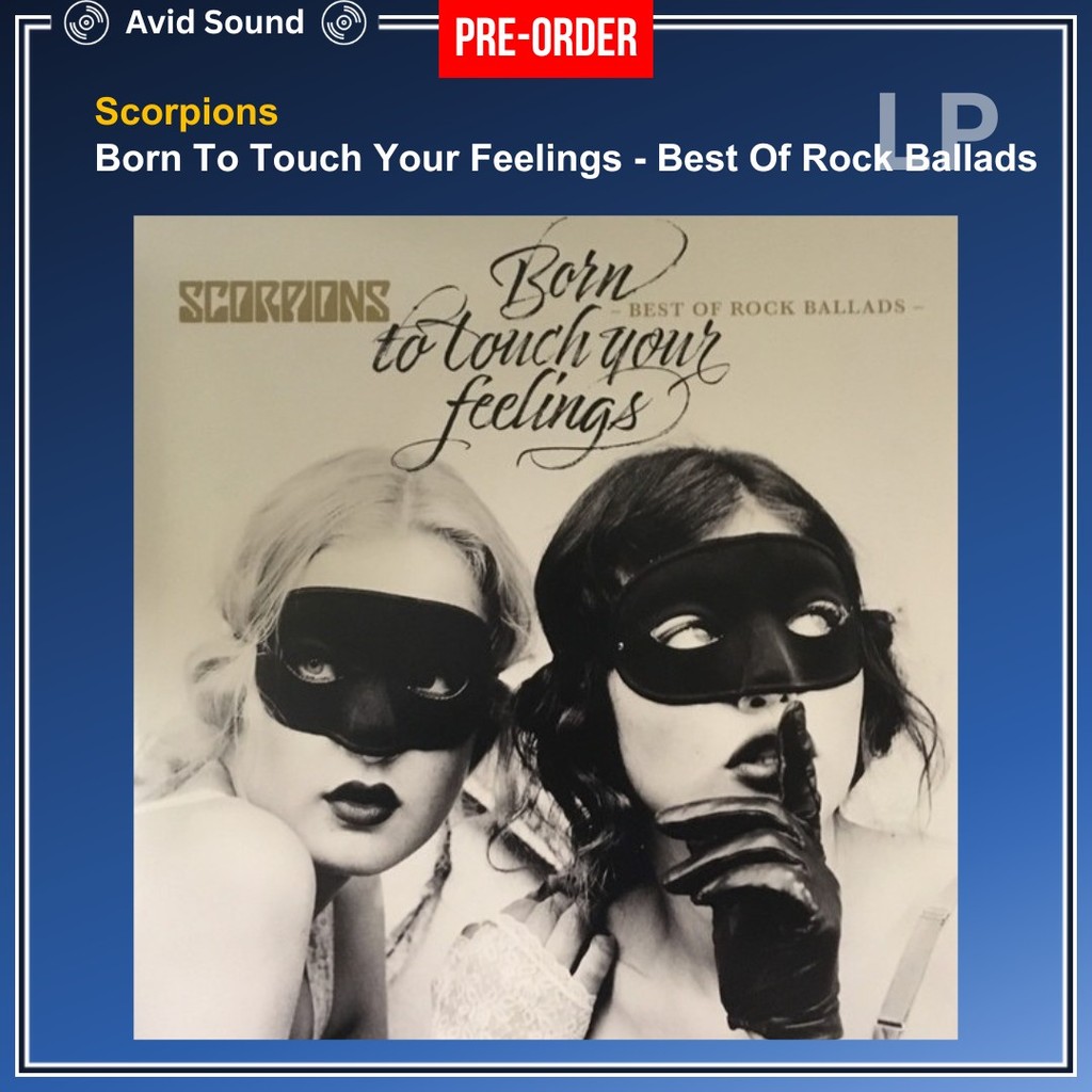 Pre-Order แผ่นเสียง Scorpions Born To Touch Your Feelings - Best Of Rock Ballads ใหม่ ซีล Scorpions Vinyl LP