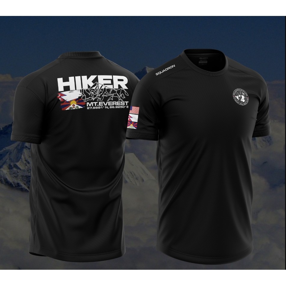 เสื้อยืดพิมพ์ลาย Mount Everest Hiker