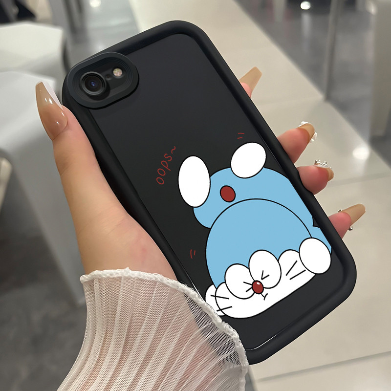 เคสสำหรับ iPhone 6 Plus 6s Plus 7 Plus 8 Plus SE 2020 X Xr Xs Max เคสโทรศัพท์แมวสามสีซิลิโคนกันกระแทก