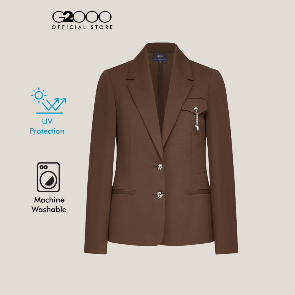 G2000 เสื้อเบลเซอร์สำหรับผู้หญิง ทรง Slim รุ่น 61211643