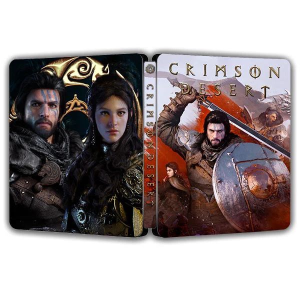 Crimson Desert KR Edition Custom Made G2 Steelbook Case PS5/PS4/Xbox