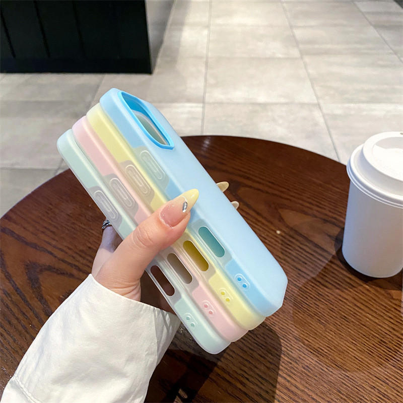 Jelly Color 2 In 1 ล่าสุด 2025 เคส Samsung A37 A57 5G A56 A36 A55 5G A07 A17 A16 A15 A05S A26 A36 Gd