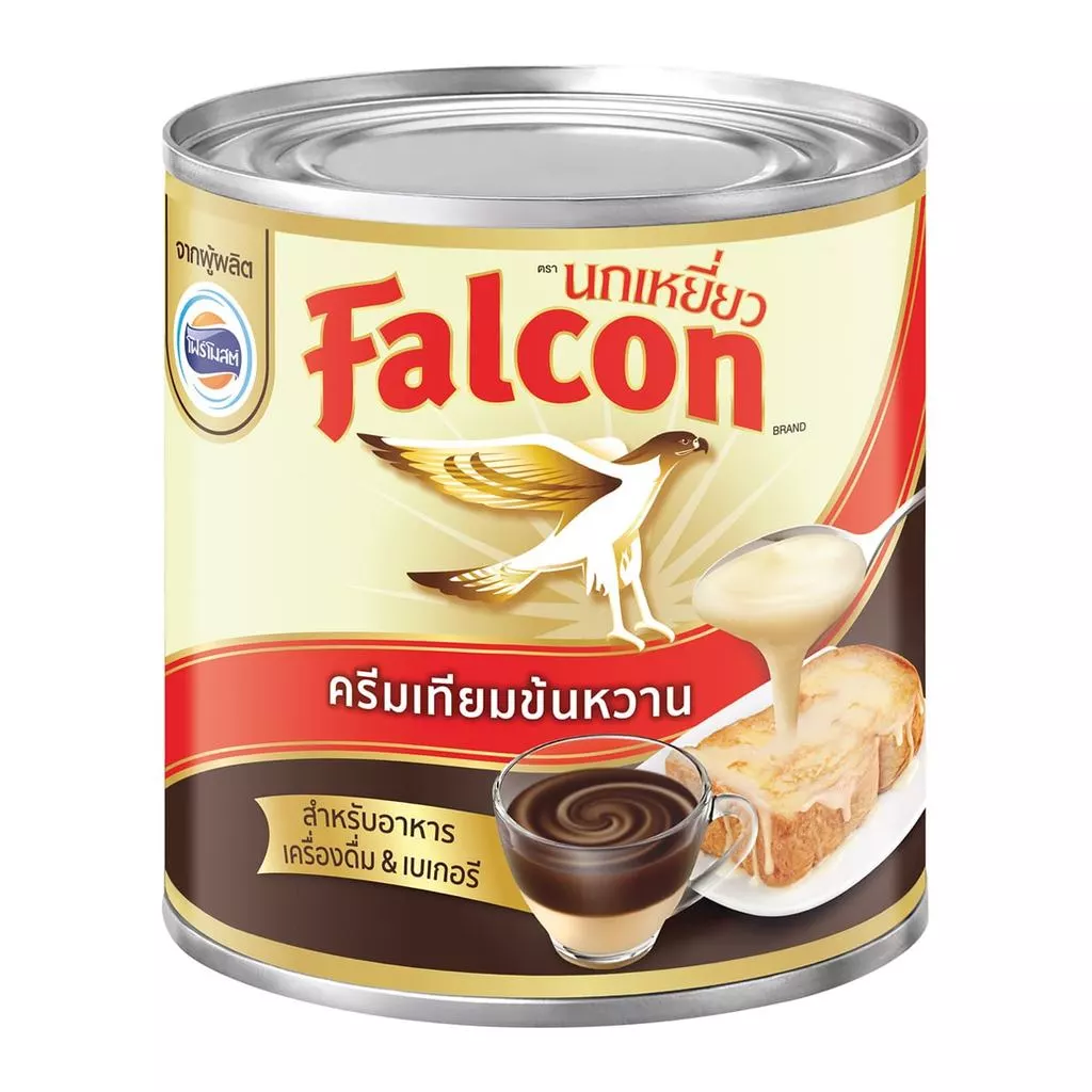 [สินค้าส่งด่วน] นกเหยี่ยว ครีมเทียมข้นหวาน 370 ก.