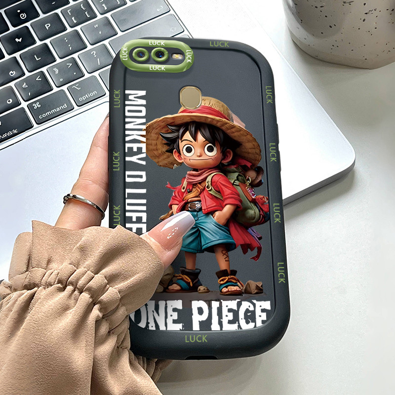 เคสสำหรับ OPPO A7 A5s A12 A12s A11K เคสโทรศัพท์ตัวละครในอนิเมะซิลิโคนกันกระแทก