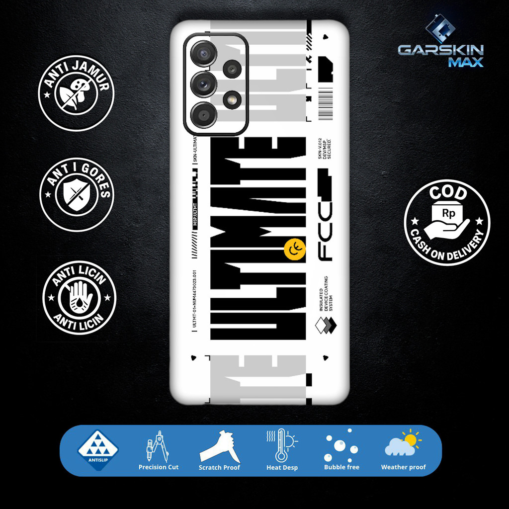 Garskin Skin Samsung A52S Ultimate Fullbody / Backly | กันรอย | สามารถปรับแต่งได้ | รหัส - Un0