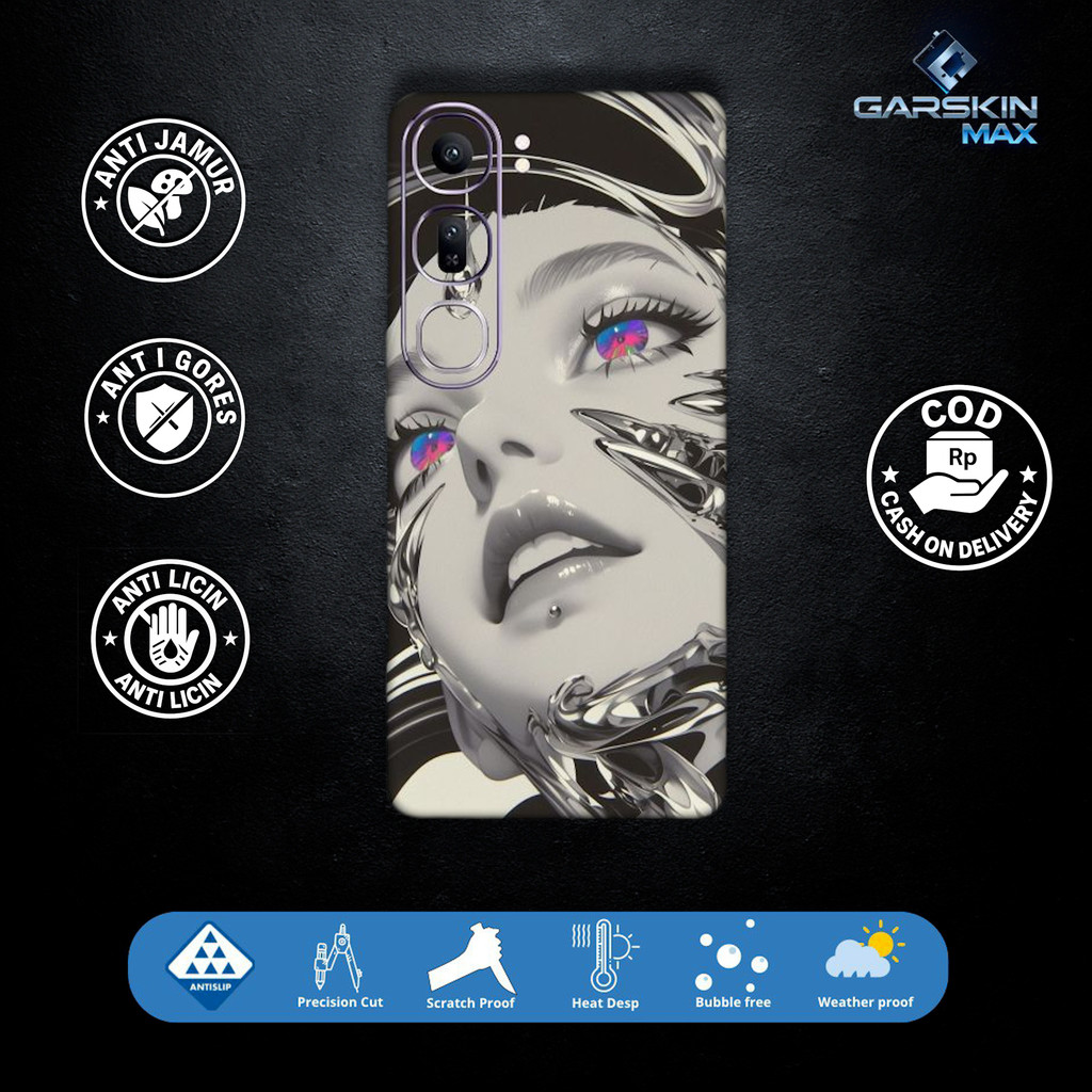 Garskin Skin Vivo V40 Lite 5G an Fullbody / Backonly | กันรอย | สามารถปรับแต่งได้ | รหัส - O70