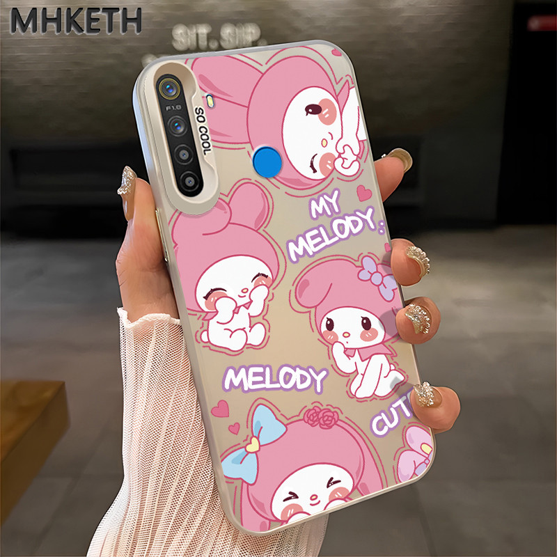 MHKETH เคสสำหรับ Realme 5 5i 5s 6i C3 C3i เคสโทรศัพท์ผู้หญิงเคลื่อนไหวน่ารัก
