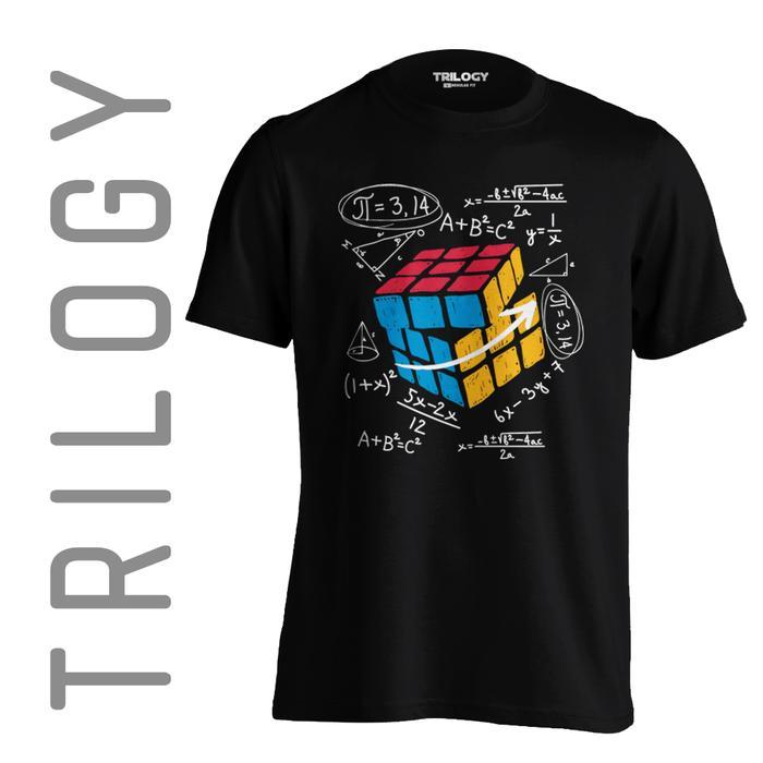 Trilogy Trf 03 - เสื้อยืดสูตร Rubik Cube - Hobby Games Classic Retro Vintage T-Shirt Tshirt