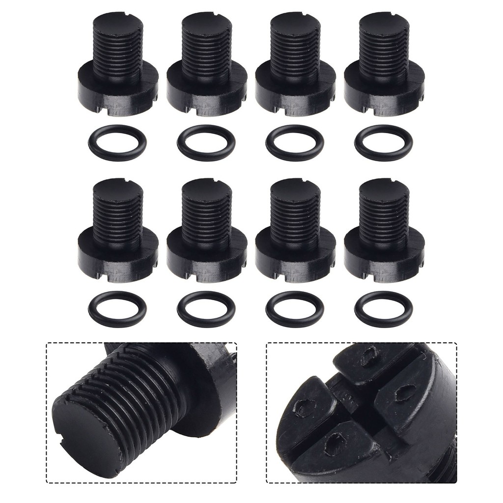 [C1O] 8X หม้อน้ําขยายถังสกรูเลือดออกสําหรับ BMW 1 3 5 7 Series X3 17111712788