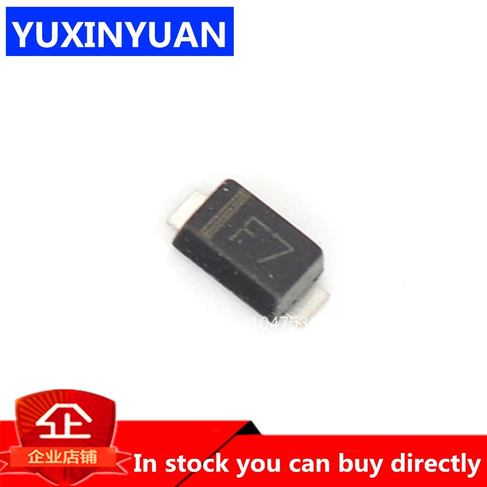 100 ชิ้น/ล็อต FR107 FR107W F7 SOD123 SOD-123 SMD คุณภาพสูงในสต็อก