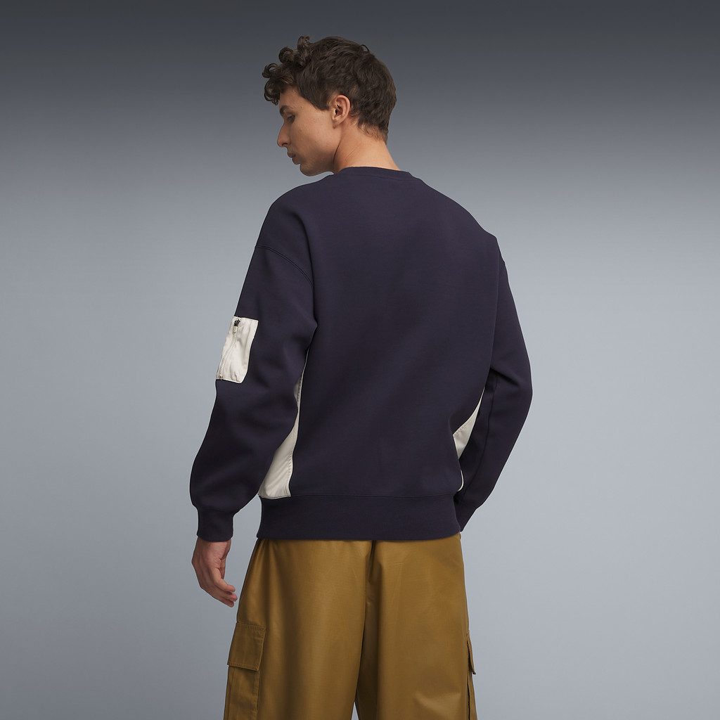 PUMA تيشيرت رجالي Premium Essentials — أزرق فاتح — صورة 3