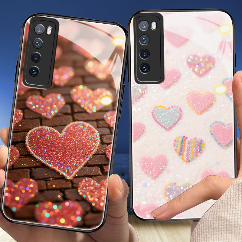 Love Casing for huawei nova 7/se/i,2/i/lite,3/i,4/e,5/t,6,8/i,9/se,10/se,11,y61,y70,y90,mate 9,10,50