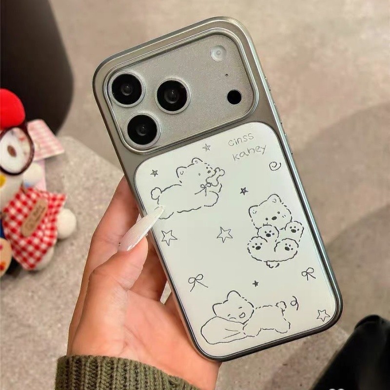 DD197 For Xiaomi 17 Pro 15 Ultra 14 Electroplating Resin Drip Phone Case