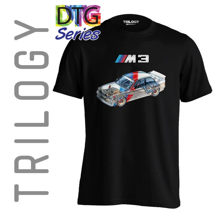 Kaos Brand Trilogy Automotive Bmw M3 เสื้อยืดเสื้อยืด