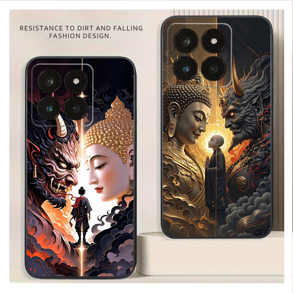 เคส Xiaomi 14 / Xiaomi 14T / Xiaomi 14T PRO / Xiaomi 14 Pro พร้อมภาพที่เป็นมิตร ป้องกันกล้องเท่ๆและส