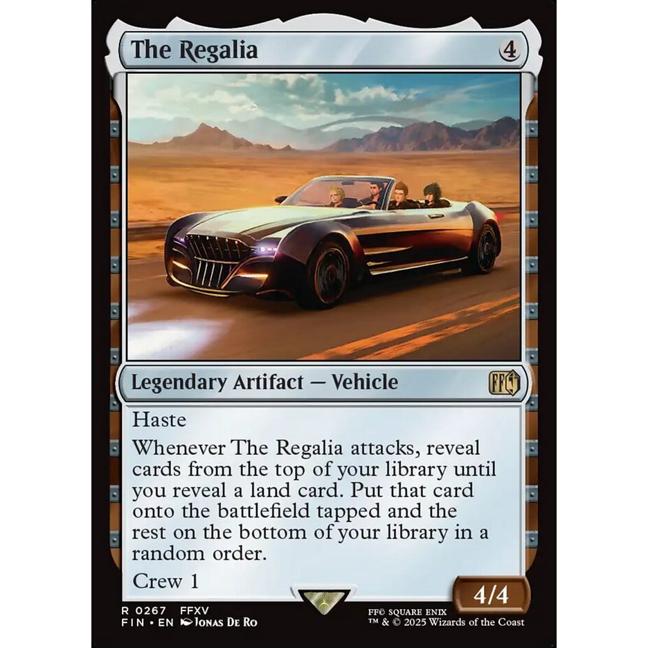 The Regalia การ์ด Magic the Gathering [MTG] ของแท้
