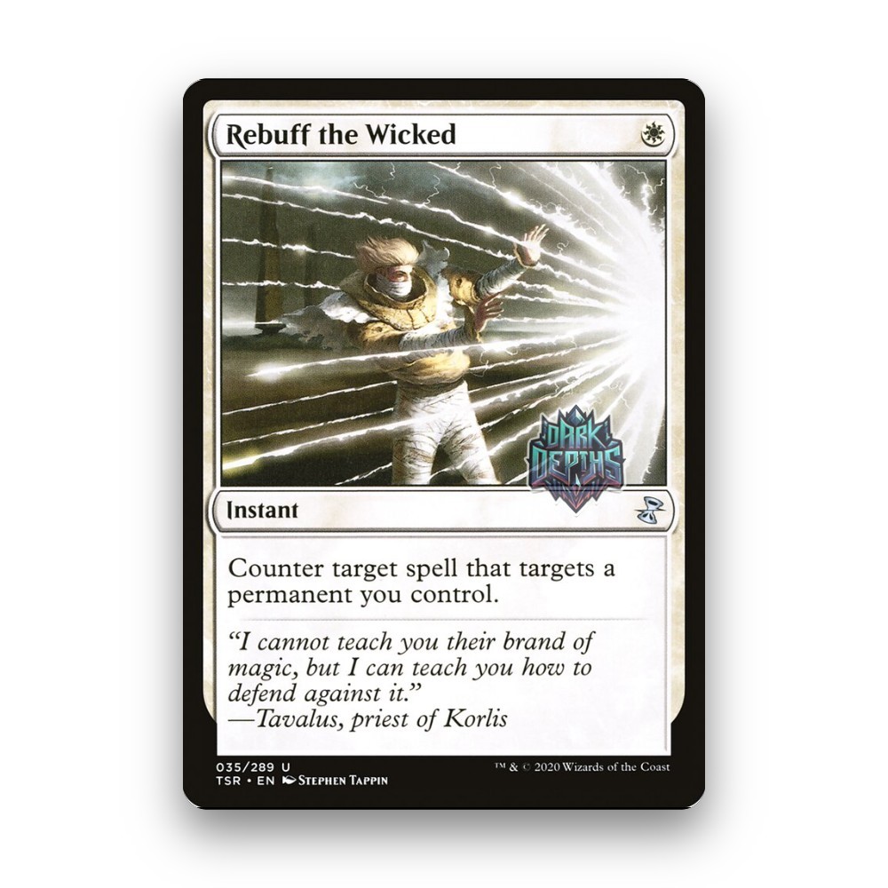 [MTG] Rebuff the Wicked (#35) [TSR] [WHITE] [UNCOM] | Magic the Gathering