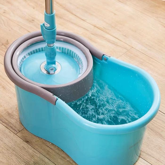 ไม้ม็อบถูพื้น เครื่องทําความสะอาดพื้น ไม้ถูพื้น Spin Mop Ultra Spin Mop การบิดอัตโนมัติ