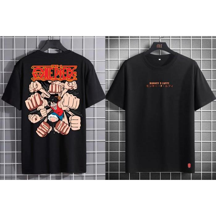 Haenha Tshirt Premium Monkey D Luffy Kaos Distro