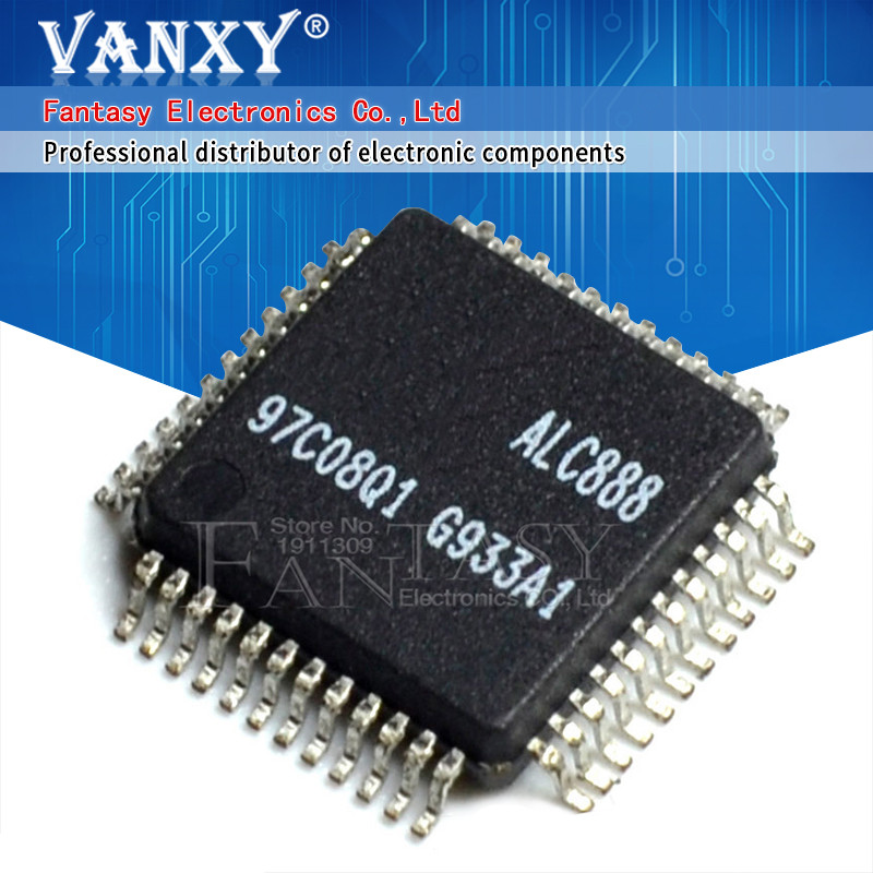 2 ชิ้น ALC888 QFP 48 ALC888 VC2 GR QFP48 ALC888 GR QFP ใหม่เดิม