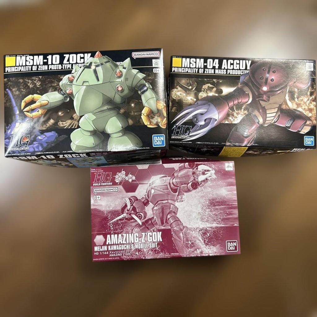 【Direct from Japan】HG Zock Acguy Amazing Z'Gok ชุดใหม่ ยังไม่เคยใช้งาน【Japan Exclusive】