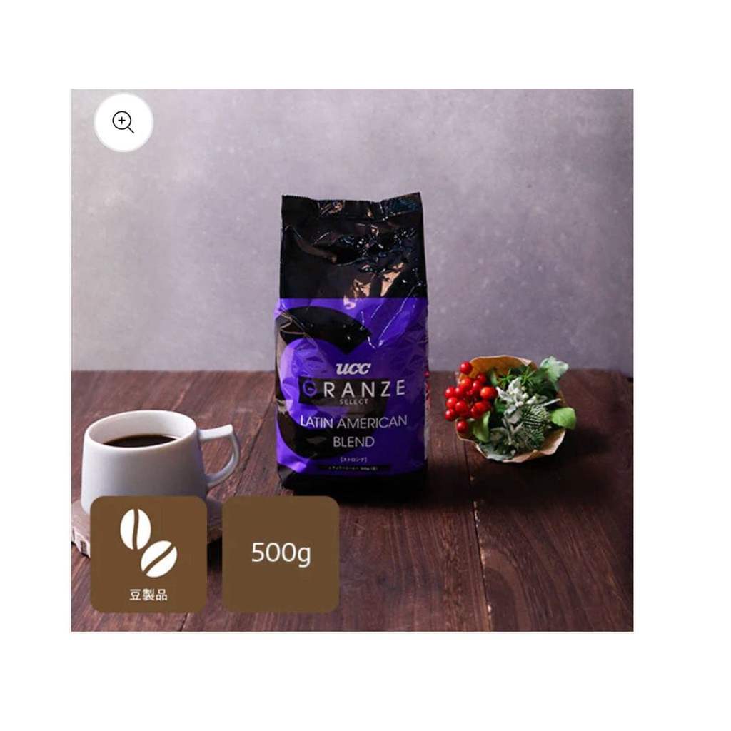 【Direct from Japan】UCC Granze Latin American Strong Coffee Beans (500g, 5 ซอง)【Japan Exclusive】