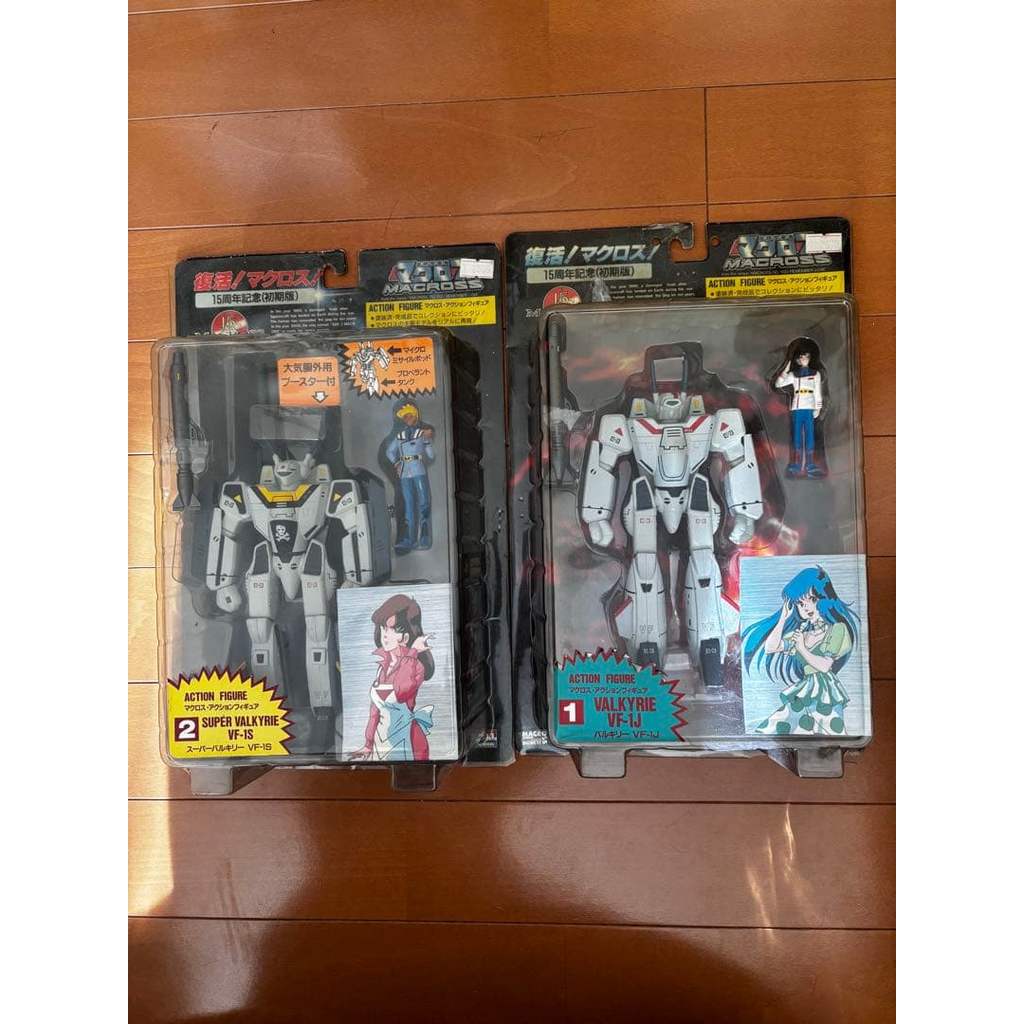 【Direct from Japan】ชุดแอคชั่นฟิกเกอร์ Macross VF-1J และ VF-1S【Japan Exclusive】