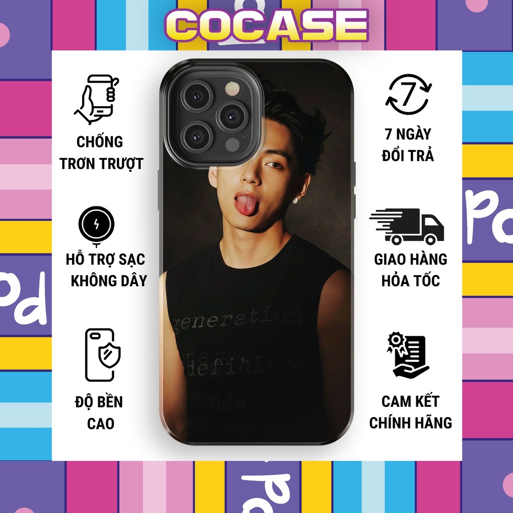 V BTS เคสไอโฟนชาย ยั่วยวน ดึงดูด ไดนามิก ทนทาน กันกระแทก วัสดุ TPU แข็งและมัน