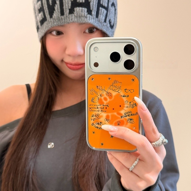 DD205 For Xiaomi 17 Pro 15 Ultra 14 Electroplating Resin Drip Phone Case