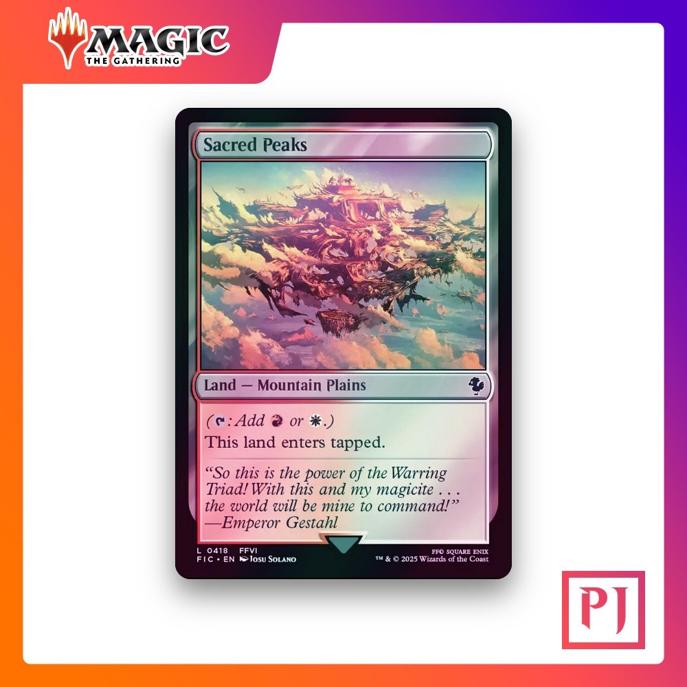 [MTG] Sacred Peaks (Surge) (#418) [FIC] [LAND] [COMMON] | Magic the Gathering