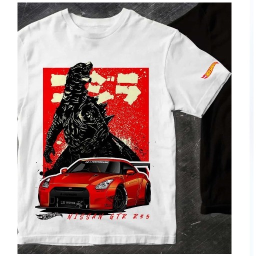 เจอร์ซีย์เสื้อยืด Nissan Skyline GTR R35