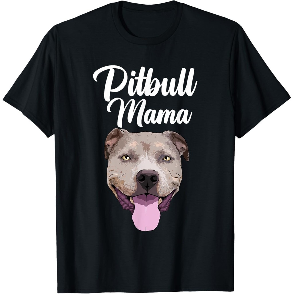 Cool Pitbull Mom For Mama Pitbull Owner Dog Lover เสื้อยืด Unisex