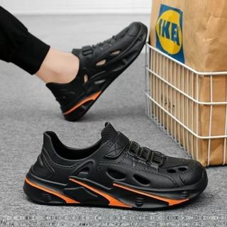 FOYA SHOES รองเท้าแตะกีฬา INS เกาหลีผู้ชาย 3 ซม.น้ำหนักเบา,น…