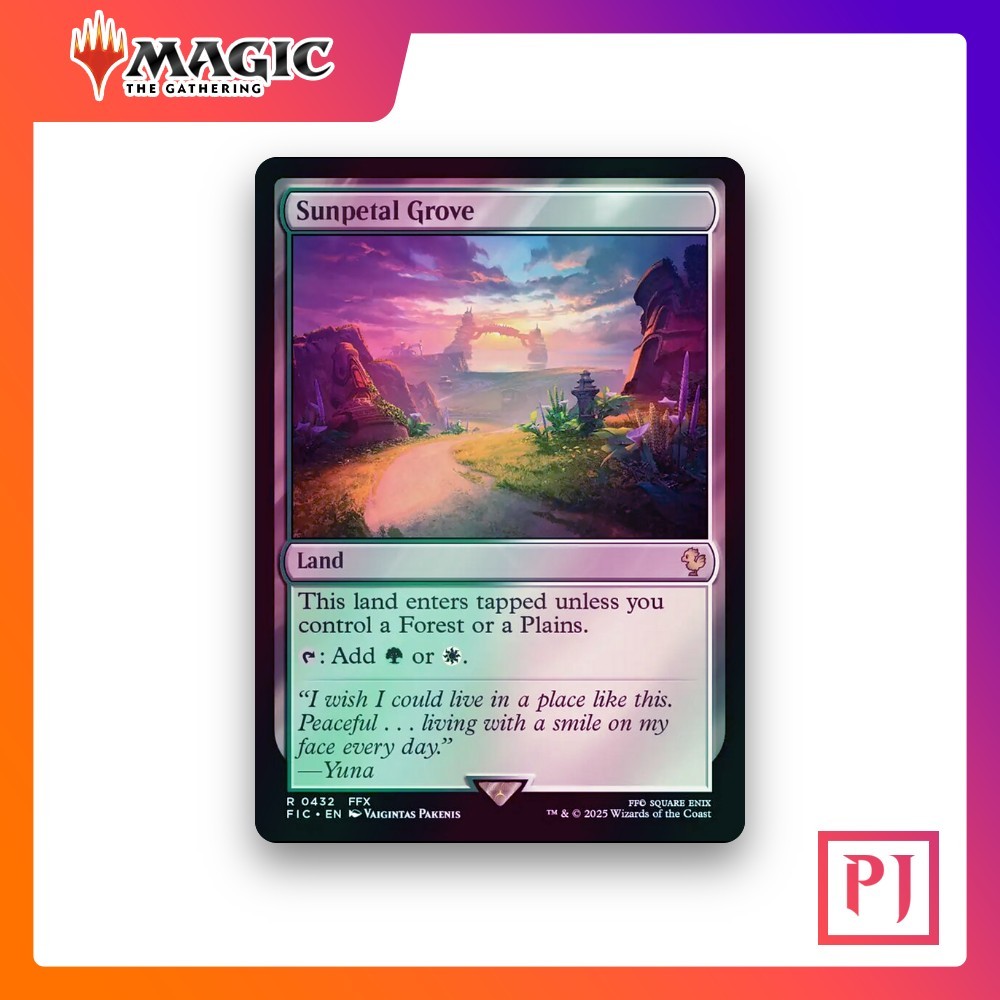 [MTG] Sunpetal Grove (Surge) (#432) [FIC] [LAND] [RARE] | Magic the Gathering