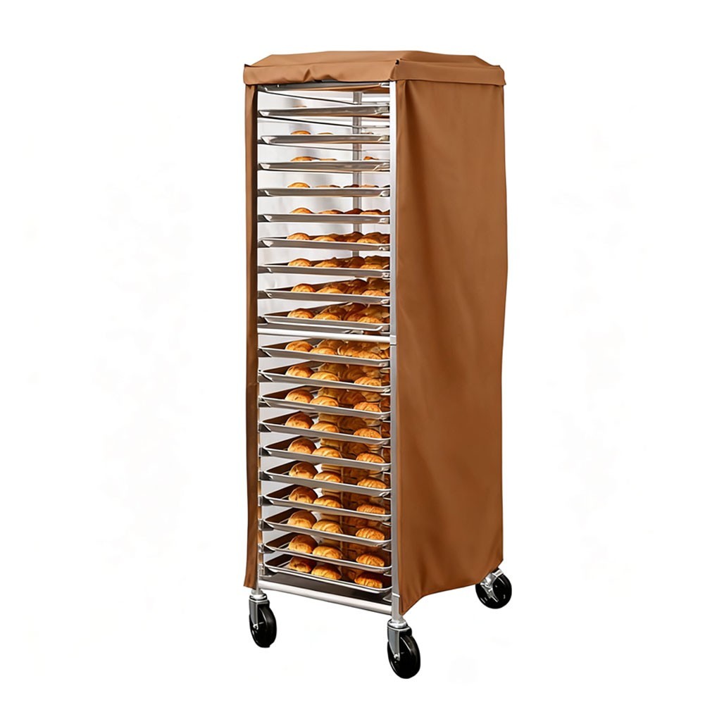 [DEC-New Arrivals] ฝาครอบแร็คกระทะกันน้ํา - การป้องกันชั้นวางเบเกอรี่กันฝุ่น, 23x28x64in❀