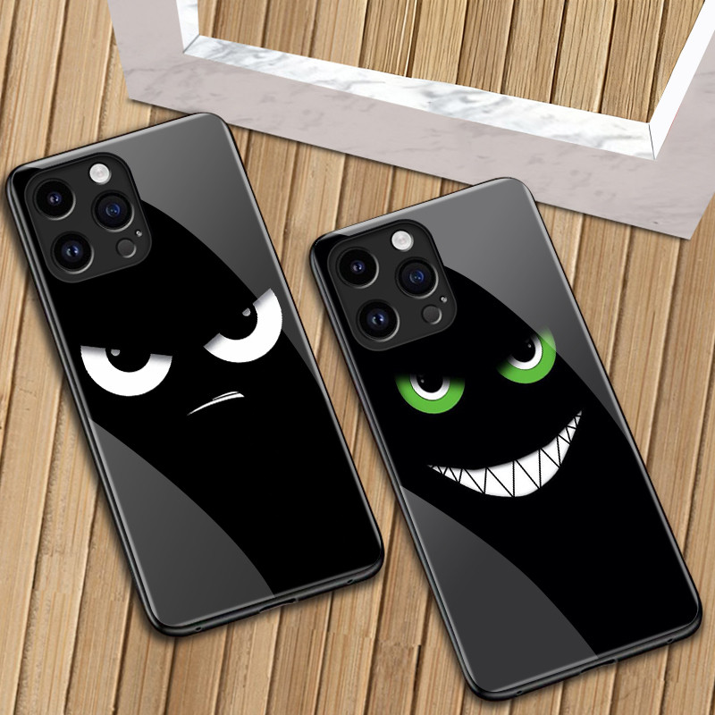 เคสสำหรับ Samsung A70 A70s A80 เคสโทรศัพท์แก้วลายการ์ตูนอิโมจิแบบมีลักษณะเฉพาะตัว - รูปที่ 7