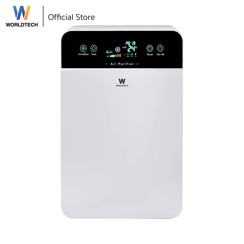 WORLDTECH เวิล์ดเทค เครื่องฟอกอากาศ Air Purifier รุ่น WT-P40 204351839845
