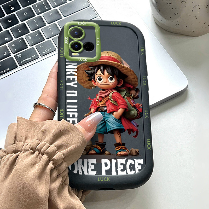 เคสสำหรับ VIVO Y21 Y21s Y21t Y21a Y21G Y33s Y33t เคสโทรศัพท์ตัวละครในอนิเมะซิลิโคนกันกระแทก