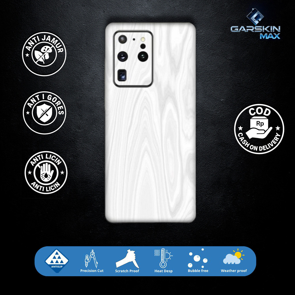 Garskin Skin Samsung S20 Ultra 4 Fullbody / Backly | กันรอย | สามารถนํากลับมาใช้ใหม่ได้ | รหัส - If0