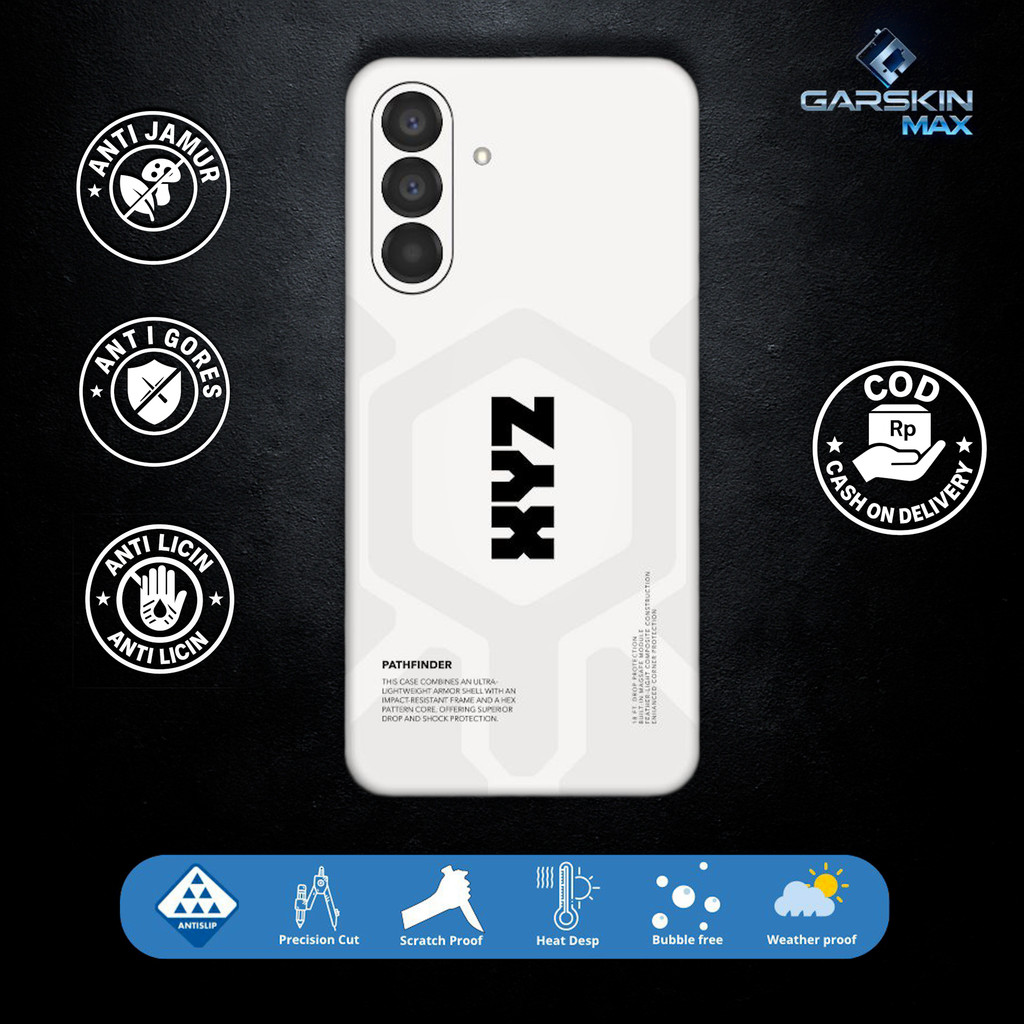 Garskin Skin Samsung A56 5G XYZ Fullbody / Backonly | กันรอย | สามารถนํากลับมาใช้ใหม่ได้ | รหัส - pP