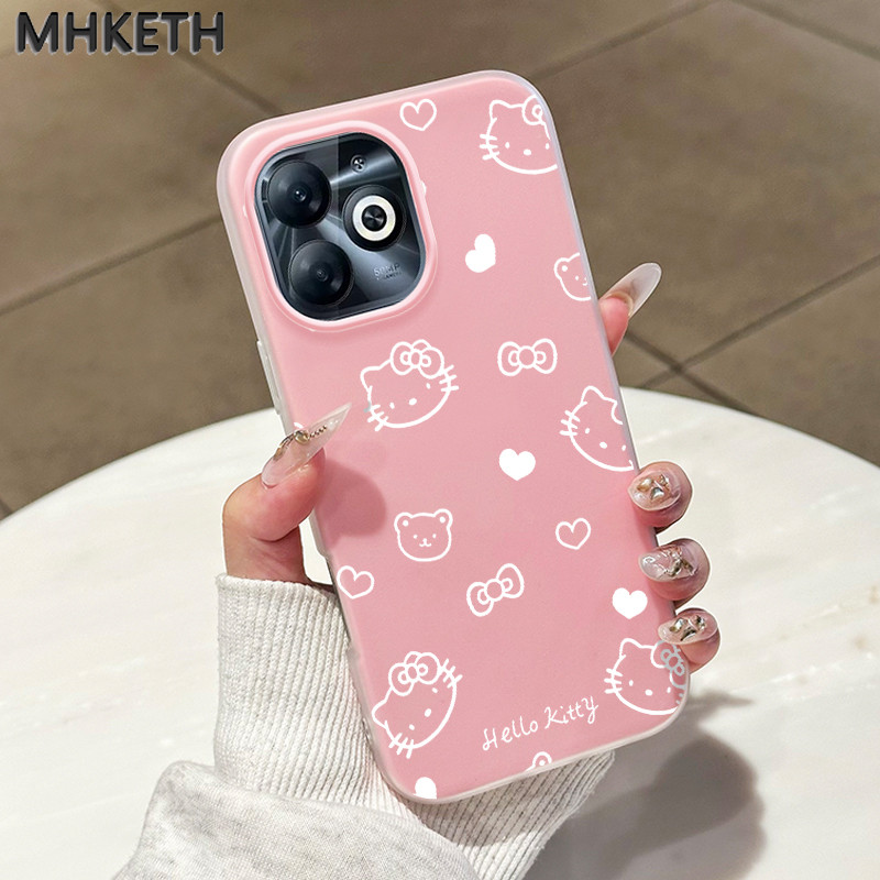 MHKETH เคสสำหรับ Infinix Smart 8 Pro Smart 8 HD Smart 8 Plus Hot 40i Spark Go 2024 20 20C 20P POP 8 